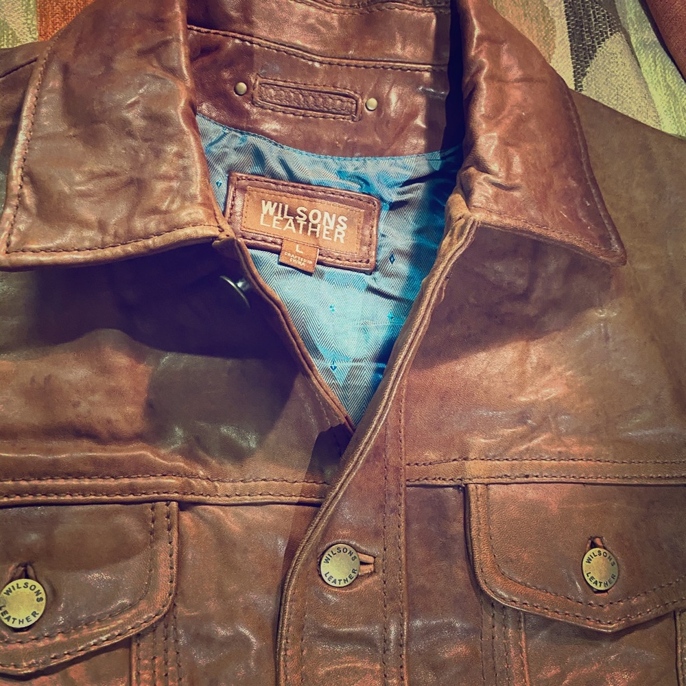 Vintage Pilot Leather Jacket